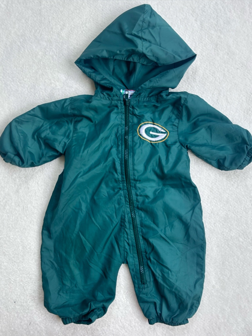 Vintage NFL Kids Touchdown Club Green Bay Packers Baby One-Piece 3-6 Months